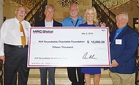 MRC Global makes donation to PVF Roundtable Scholarship Fund