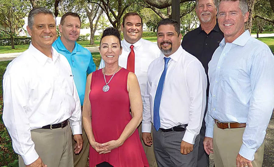 Outside sales team members for Carr Company