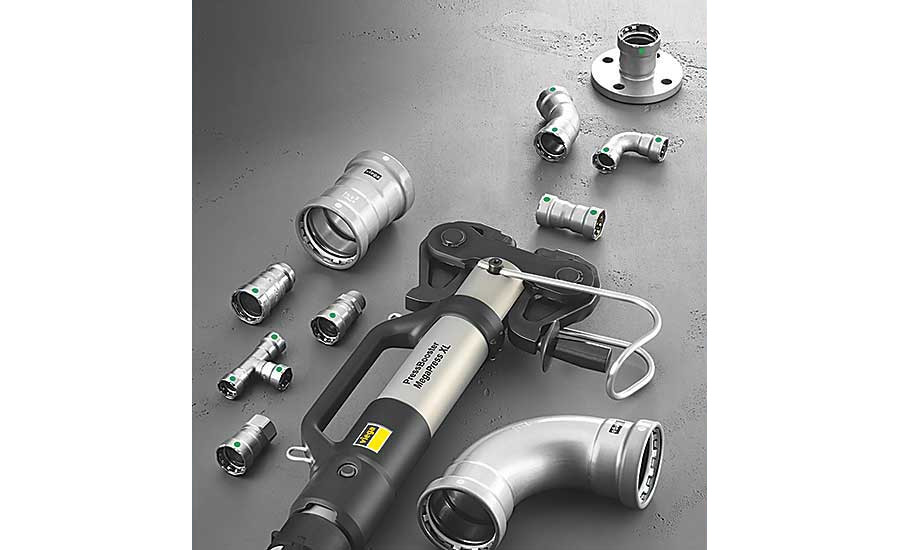 Carbon steel pipe fitting system