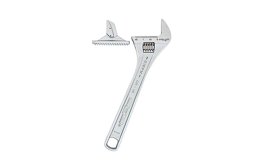 ChannelLock reversible jaw adjustable wrench