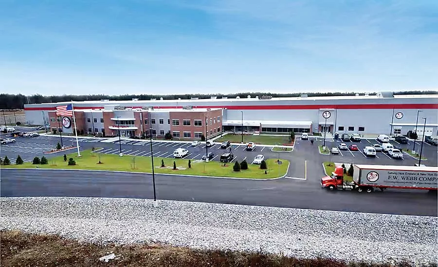 F.W. Webb’s new central distribution facility in Londonderry Premier 150