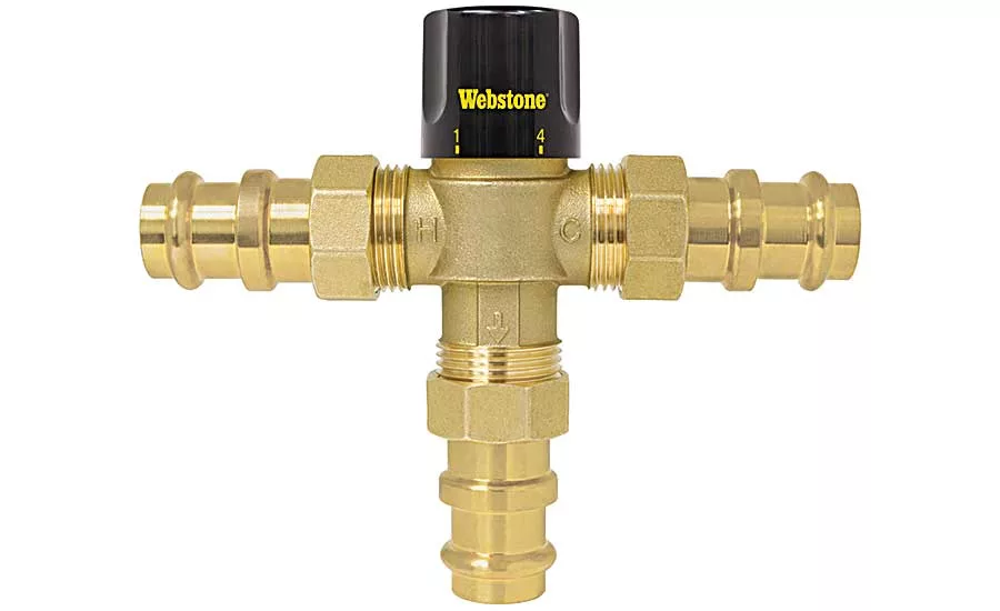 Webstone thermostatic mixing valve