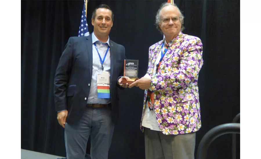 Gregg Marshall was acknowledged at the AIM/R 46th Annual Conference