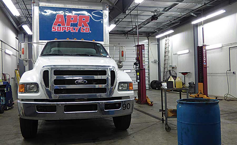 APR Supply greatly reduced its truck-maintenance