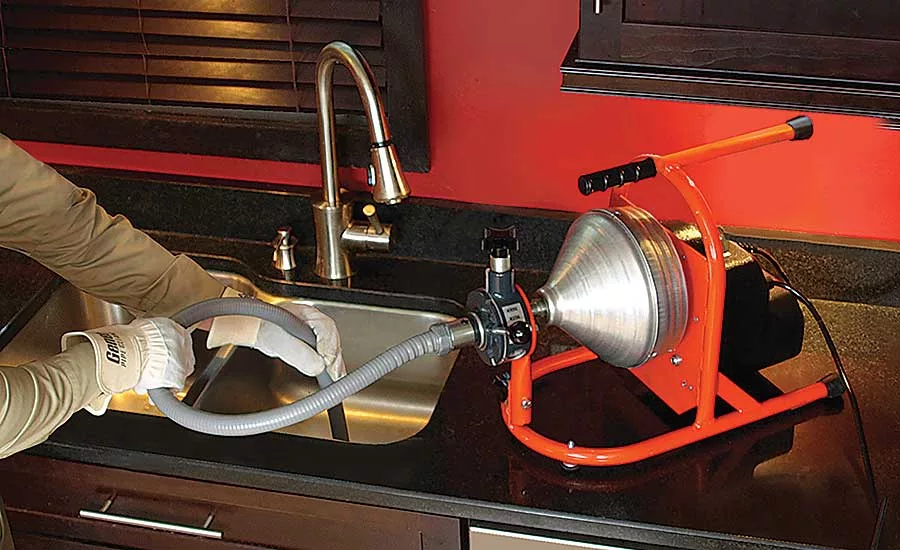 The Model DRZ-PH power drain cleaner from General Pipe Cleaners