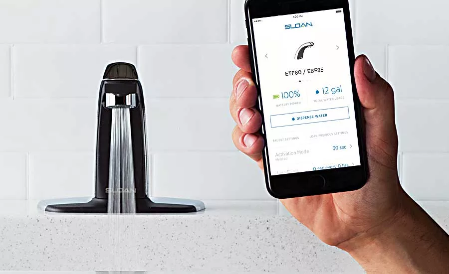 Sloan’s enhanced sensor-activated and touch-free Optima 