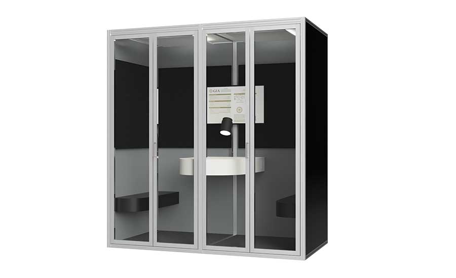 Cubicall phone booth product display