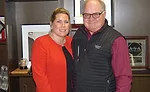 Christy Maloney with her father, AJ Maloney