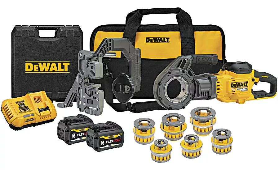 DeWalt cordless pipe threader