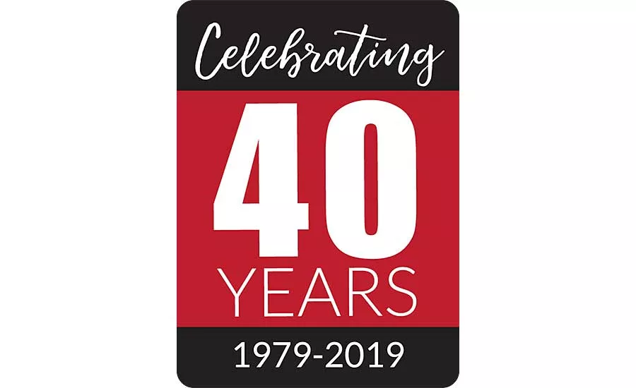 40th year In business In 2019