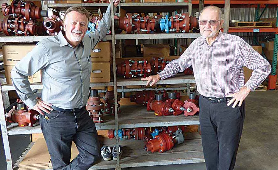AWA’s Nick Papageorge (left) and Gene Lake are industry veterans laser-focused on providing value-added service to the firm’s customers.