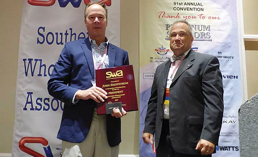 SWA President John Skeppstrom