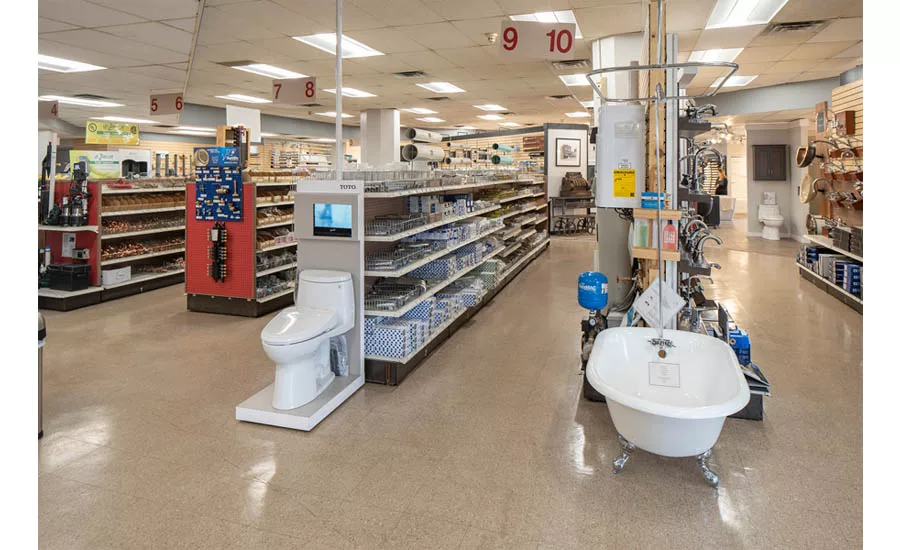 After taking both showrooms down to the studs, Economy started from the ground up