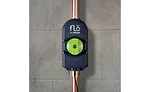 Wi-Fi connected device that is installed on the home’s main water supply line and connected to its smartphone app