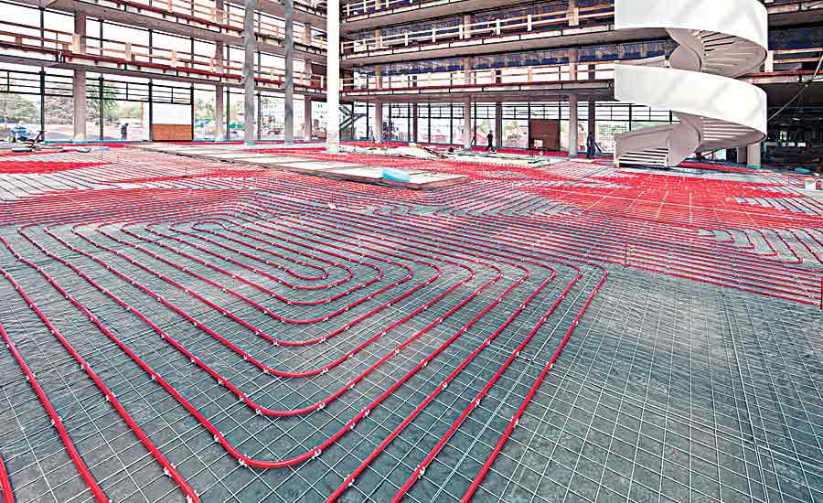 REHAU hydronic radiant heating and cooling systems (AHR Expo Preview)