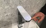 Want to know what the temperature of water coming out of the faucet is
