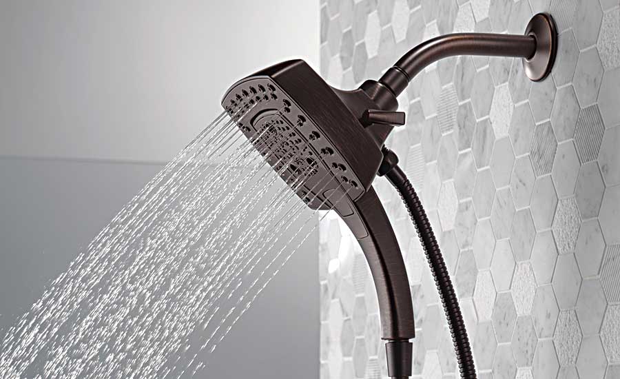 Delta Faucet two-in-one showerhead